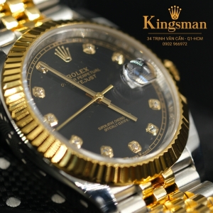 Rolex Date-just Black Dial 41mm 126333