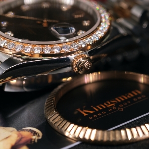 Rolex Date-just Chocolate Diamond 41mm 126331