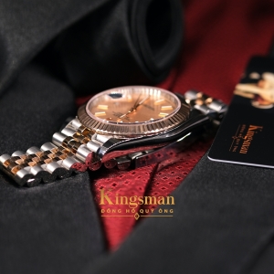 Rolex Date-just Everose Dial Jubilee 41mm 126331