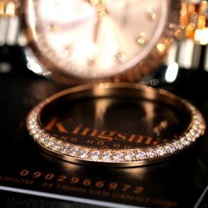 Rolex Date-just Everose Pink Champagne Gold 41mm 126331