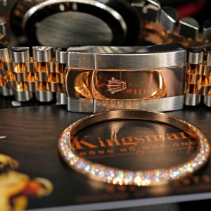 Rolex Date-just Everose Pink Champagne Gold 41mm 126331