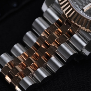 Rolex Date-just Fluted Motif Gray 41mm 126331