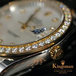 Rolex Date-just Gold Mother of Pearl 41mm 126333