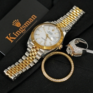 Rolex Date-just White Dial 41mm 126333