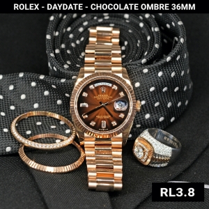 Rolex Day-date Chocolate Ombre 36mm 128235