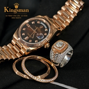 Rolex Day-date Chocolate Ombre 36mm 128235