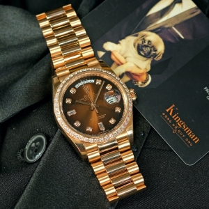 Rolex Day-date Chocolate Ombre 36mm 128345