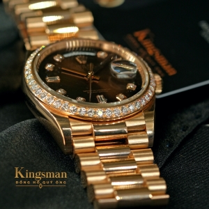 Rolex Day-date Chocolate Ombre 36mm 128345
